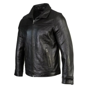 2026 Unisex Genuine Leather Slim Fit Biker Motorcycle <b>Jacket</b> Spring Autumn Customized Embroidery Windproof And Waterproof - Product Image 4
