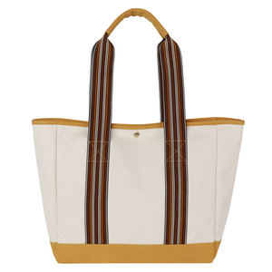 Bolsos Tote Innovadores para Mujer, Otoño, Cierre Abierto y Bordado Plano, Estilo Vintage, Rayado, Verano/Invierno - Product Image 6