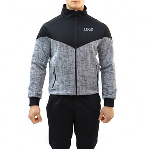 Traje Deportivo Personalizado para Hombre, con Cierre, de Forro Polar Técnico, Nuevo, Talla Grande, para Correr, con Logotipo Impreso, Ropa Deportiva al por Mayor para Gimnasio - Product Image 2