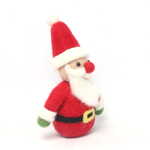 Figurines de Père Noël en coton faites à la main en gros |   Couleur et logo personnalisés respectueux de l'environnement |   Fabricant de décorations de Noël OEM au Népal - Product Image 2