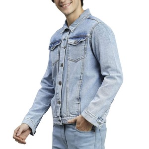 Nouvelle tendance de la mode : veste en jean pour homme, haute qualité, faible MOQ, veste en jean confortable - Product Image 3