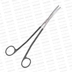 Ciseaux à découper Gorney Delicate Serrated Supercut 8″ (20cm), courbés – Ciseaux de dissection tissulaire pour chirurgie esthétique et plastique par Vaslcare - Product Image 3