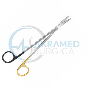 Ciseaux de lifting facial Gorney, courbés, manche en or TC, 17 cm, 19 cm, 23 cm, instrument chirurgical pour chirurgie plastique, certifié CE - Product Image 4
