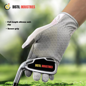 Sweatproof golf gloves for all weather with breathable fit strong <b>grip</b> flexible palm and moisture <b>control</b> for golfers - Product Image 4