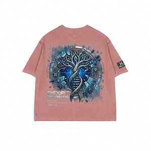 Crew Round Neck All Full Screen Printing Dtg Boxy Slim Fit Oversized Baggy Tee Heavyweight 100% Cotton Cropped <b>Tshirt</b> - Product Image 1
