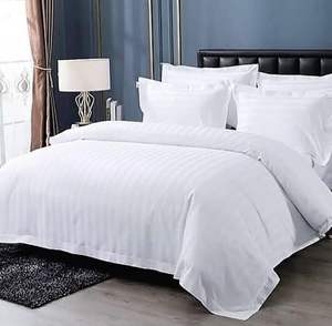 Parure de lit Queen 6 pièces personnalisable en laine cousue, résistante à l'eau, biologique, écologique, de luxe, 500 fils, qualité supérieure, moderne - Product Image 1