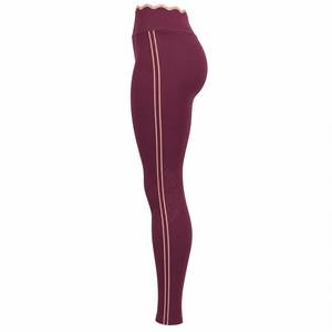 Leggings de Cintura Alta para Mujer, Color Sólido, Deportivos, Elásticos, Transpirables, Pantalones de Compresión de Punto - Product Image 3