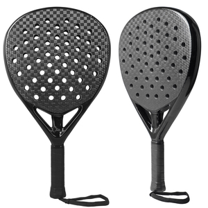 Raquette de paddle en fibre de carbone de haute qualité 24k 12k 3k, forme goutte d'eau, raquettes EVA, professionnels, durables, utilisation universelle - Product Image 4
