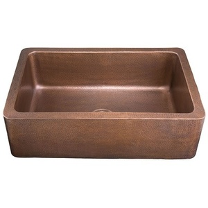 Solid Brass Handmade Kitchen Sink Deep Single Bowl Contemporary Luxury Wash <b>Basin</b> for Residential Home Kitchens - Product Image 6