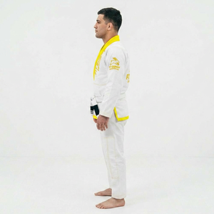 Kimono de BJJ de haute qualité, col renforcé, tissu durable, léger, coupe confortable, parfait pour le grappling et les arts martiaux - Product Image 3