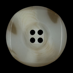 Boutons en corne de buffle, écologiques, faits à la main, durables, ronds, style moderne pour vêtements - Product Image 1