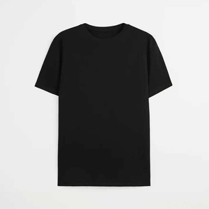Camisetas de Algodón para Hombre, Fabricante OEM, Logotipo Personalizado, Cuello Redondo Premium, Marca Privada, Venta al Por Mayor, Suministro Directo de Fábrica para Exportación - Product Image 1
