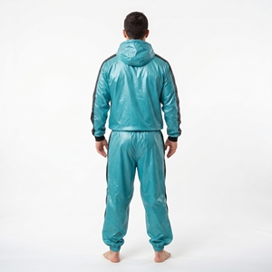 Veste de pluie à capuche pour homme personnalisée, imperméable, coupe-vent d'hiver, survêtement - Product Image 2