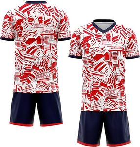 Uniforme de Fútbol sin Mangas de Último Diseño, 100% Poliéster, Nuevo Estilo, para Adultos, Calidad Premium Profesional, Color y Logotipo Personalizables, Envío Rápido - Product Image 4