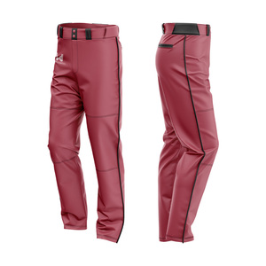 Pantalones de Béisbol/Sóftbol Unisex de Talla Grande, Transpirables, Antibacterianos, de Secado Rápido, con Estampado por Sublimación Personalizado, Más Vendidos en 2026 - Product Image 4