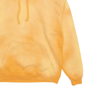 Sweat-shirt jaune moutarde de qualité supérieure – Sweat-shirt unisexe confortable avec poche avant et capuche réglable - Product Image 3