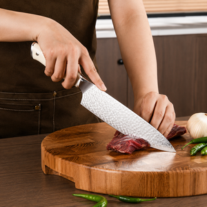5-Piece 67-Layer Damascus Steel Handmade Chef Kitchen <b>Knife</b> <b>Set</b> with Ambidextrous RESIN Handle - Product Image 5