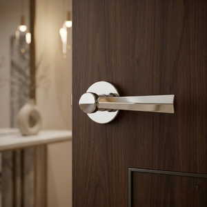 Premium Brass Mortise Lever <b>Handle</b> Set | Antique PVD Finish | Modern Luxury Design for Villa & Home Office Doors | Custom Size - Product Image 3