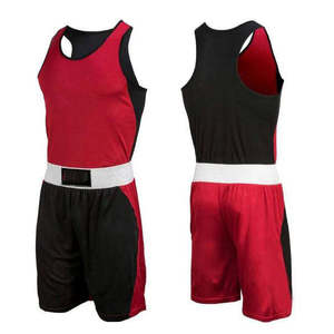 Uniforme de Boxeo Personalizado de Primera Calidad OEM, Uniforme de Kick Boxing con Logotipo y Color Personalizados para Hombre, Uniforme de Competición de Kick Boxing - Product Image 1