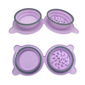 Ciotola Pieghevole in Silicone per Animali Domestici, Comoda e Portatile - Product Image 4