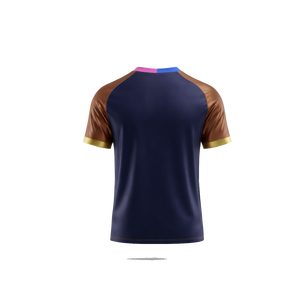 Camiseta Casual de Punto Sólido 100% Poliéster Sublimada Personalizada |   Camiseta de Fábrica con Cuello Redondo y Manga Corta, 180 Gramos - Product Image 5