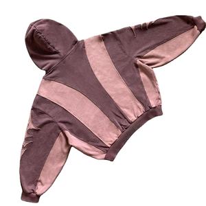 Sudadera con Capucha para Hombre, Estilo Vintage, Lavada, Corte Regular, con Bordado Personalizado, Parches Gráficos, Estilo Urbano, con Bolsillo Canguro - Product Image 2