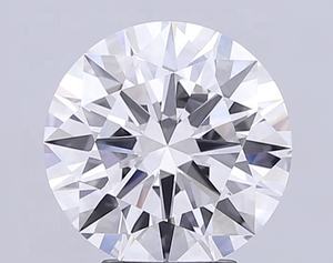Statement Maker 4,50 CT CVD Lab Grown Diamond 10,73 MM Corte redondo E Color VS1 Clarity IGI Certified Jewelry Goals para un diseño atrevido - Product Image 1