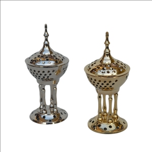 Crystal Design Eco-Friendly Brass Incense Burner & Holder with Indian Sandalwood Fragrance Anti-Odour Indoor Decor - Product Image 3
