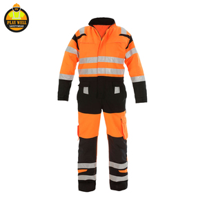 Wholesale Hi Vis Safety Work Coveralls FR Cotton Fireproof <b>Overall</b> Work Wear Uniforms <b>Waterproof</b> Coverall - Product Image 4