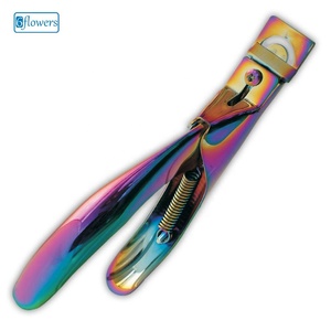 Coupe-ongles professionnels personnalisés 2026, revêtement couleur titane, design tendance, outil de beauté manuel DIY - Product Image 1