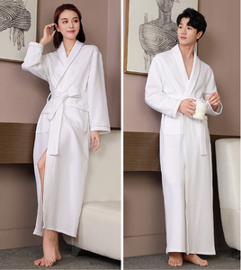 Albornoz de Tela Waffle 100% Algodón de Alta Calidad Nesta Sports, Talla Grande para Mujeres y Hombres - Product Image 5