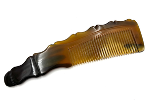 Peigne en corne de buffle fait main de qualité supérieure, peigne démêlant à dents lisses et sans couture, peigne de coiffage pour usage quotidien - Product Image 2