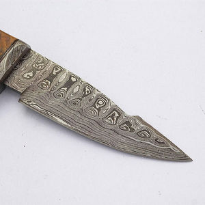 Cuchillos de Supervivencia Hechos a Mano de Acero de Damasco, Herramienta para Campamento y Actividades al Aire Libre, Cuchillos de Supervivencia de Acero de Damasco para Exteriores - Product Image 5