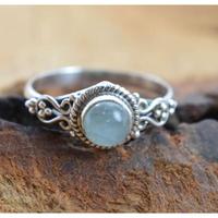 Bague Chrétienne Minimaliste Plaqué Or 18K avec Quartz Rose Naturel Sertie Clos, Bijou Tendance Unisexe pour Usage Quotidien, en Argent 925