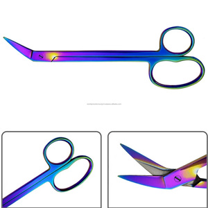 Long Reach Straight <b>Cuticle</b> Scissors Extra Long Handle Pedicure Nail Cutter Heavy Duty Stainless Steel Foldable Ingrown Nail - Product Image 3