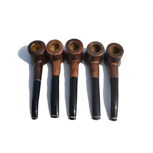 Pipa de Fumar de Madera Lacada Hecha a Mano, Estilo Vintage, Ecológica y Duradera, Portátil, con Logotipo Personalizado, Suministro al por Mayor - Product Image 2