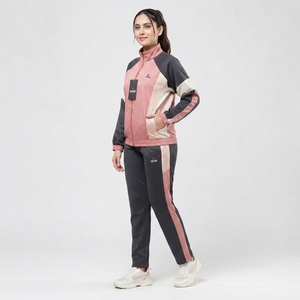 <b>Women</b> Tracksuit Premium Sportswear Set Featuring Moisture Wicking Jacket And Stretch <b>Pants</b> For <b>Yoga</b> Fitness And Athletic - Product Image 3