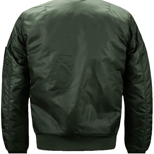 Women's Hot Color Wholesale School Wear Customized Satin \Top Quality Zipper Bomber <b>Jackets</b> Oversized Bomber <b>Jackets</b> - Product Image 6