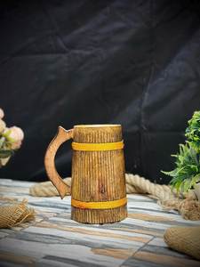 Handcrafted Wooden Mug Natural Wood Drinkware Export Quality Manufacturer Eco Friendly Wooden Mug <b>Reusable</b> Coffee <b>Cup</b> Handmade - Product Image 4