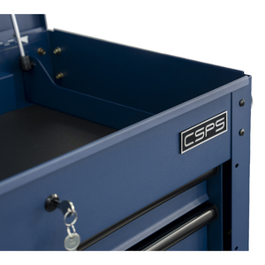 Heavy Duty Powder Coated Steel 4 <b>Drawer</b> Utility Cart Family keywords: for Garage Workshop Storage Use - Product Image 4