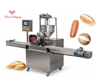 Machine à injecter la crème pâtissière, machine à garnir le pain de crème, confiture, chocolat pour remplir les beignets, les sandwichs et les pains longs