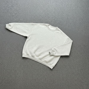 Sudaderas de Cuello Redondo para Hombre, 100% Algodón, de Alta Calidad, Básicas, Lisas, Extra Grandes, con Logotipo Personalizado, Gruesas, para Invierno, Venta al Por Mayor - Product Image 3