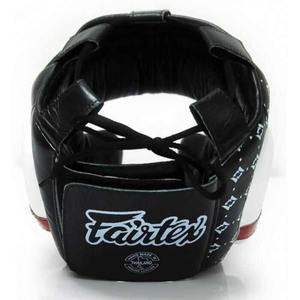 หมวกชกมวย Fairtex แบบสั่งทำพิเศษเพื่อความปลอดภัย มีทุกสี หนังแท้ อุปกรณ์ป้องกัน MMA สำหรับการฝึกซ้อมและแข่งขัน - Product Image 3
