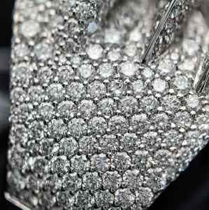 Bague Allah personnalisée en argent sterling 925 certifiée GRA, sertie de diamants et de moissanite, style hip-hop, pour les fêtes - Product Image 6