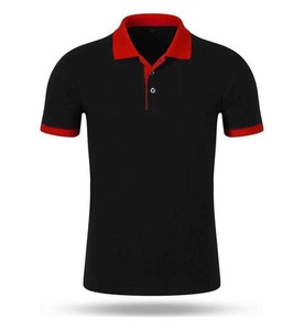 <b>Men's</b> <b>Orange</b> Collar Knitted Short Sleeve Polo <b>Shirt</b> Casual Style Regular Fit Breathable Solid Color Design - Product Image 6
