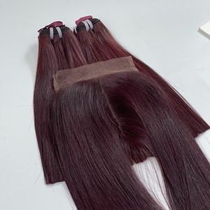 Producto Número 1: Paquetes de Cabello Virgen Vietnamita Liso Natural Borgoña SDD, Cabello Humano Remy Liso Vietnamita al por Mayor - Product Image 6