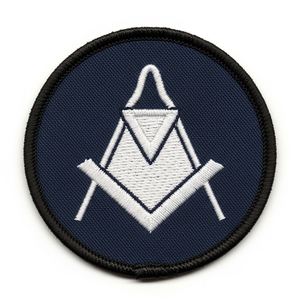 Écusson brodé personnalisé lettre G, insignes maçonniques, badge uniforme, thermocollant ou à coudre, logo chenille 3D, accessoire vestimentaire pour veste universitaire - Product Image 3