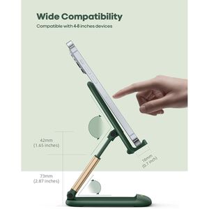 Supporto per Cellulare Verde per iPhone, Accessorio da Scrivania Indispensabile, Regalo per l'Ufficio - Product Image 4