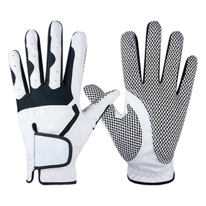 Meilleurs gants de golf en cuir pour hommes, toutes saisons, pour l'entraînement sportif, en peau de mouton, blancs, pour femmes et hommes - Product Image 2