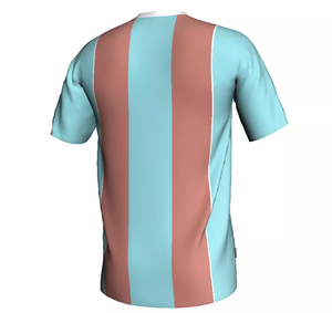 เสื้อฟุตบอลรุ่นใหม่ล่าสุดปี 2025 ราคาโรงงานถูก ดีไซน์ทันสมัย สีสันตามสั่ง ผลิตจากโพลีเอสเตอร์ 100% เป็นมิตรต่อสิ่งแวดล้อม ระบายอากาศได้ดี - Product Image 5
